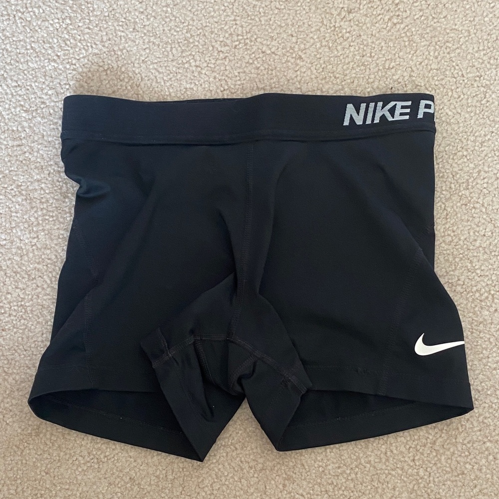 Nike Pros with White Logo